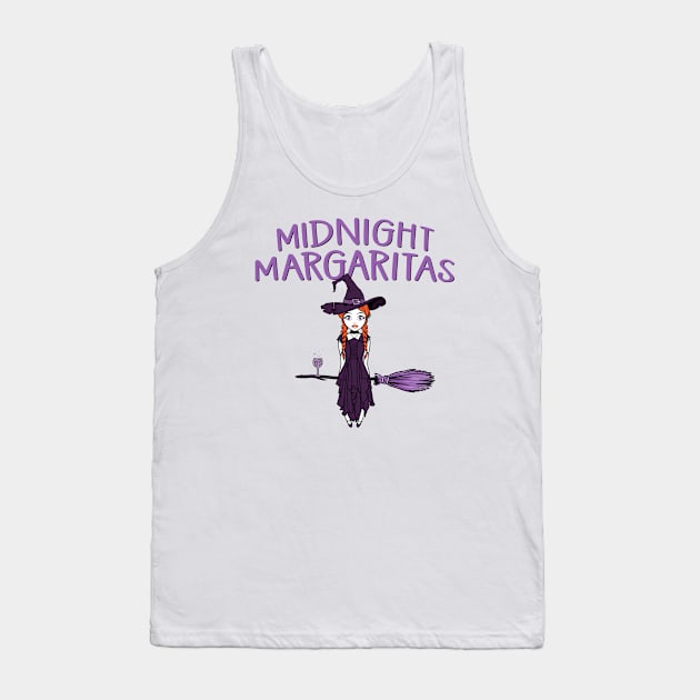 Midnight Margaritas Cheeky Witch® Tank Top by Cheeky Witch